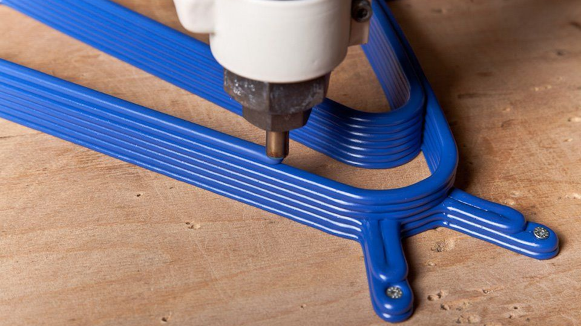 3D printed layer lines in recycled plastic